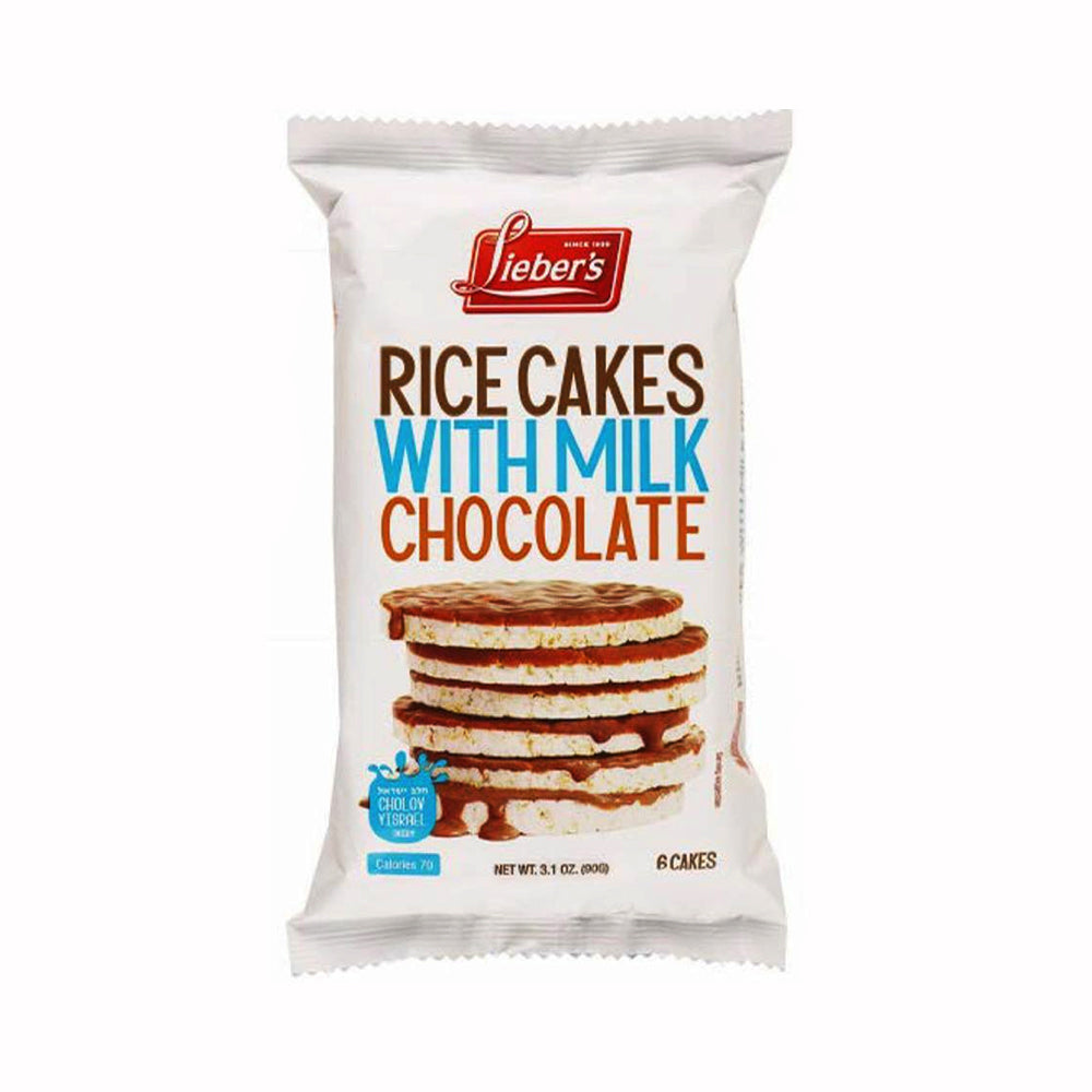 Lieber's Rice Cakes With Milk Chocolate 3.1 oz