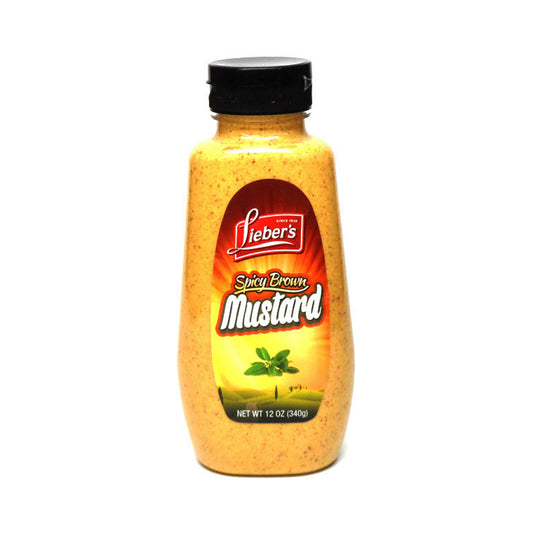 Lieber's Spicy Brown Mustard 12 oz