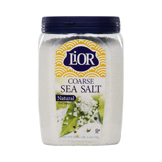 Lior Coarse Sea Salt Natural Red Sea Salt 1 kg