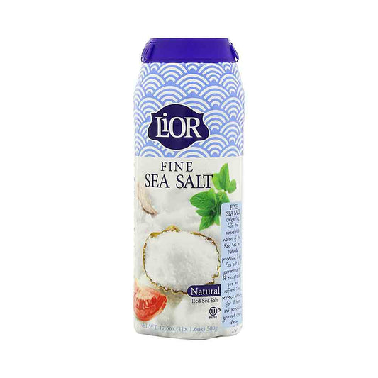 Lior Fine Natural Red Sea Salt 500 gr