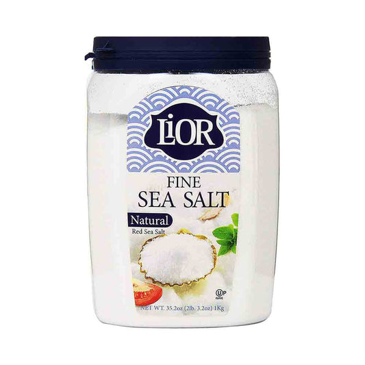 Lior Natural Fine Red Sea Salt 1 kg