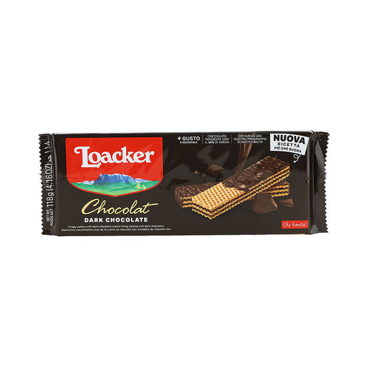 Loacker Chocolate Dark Chocolate Wafers 4.16 oz