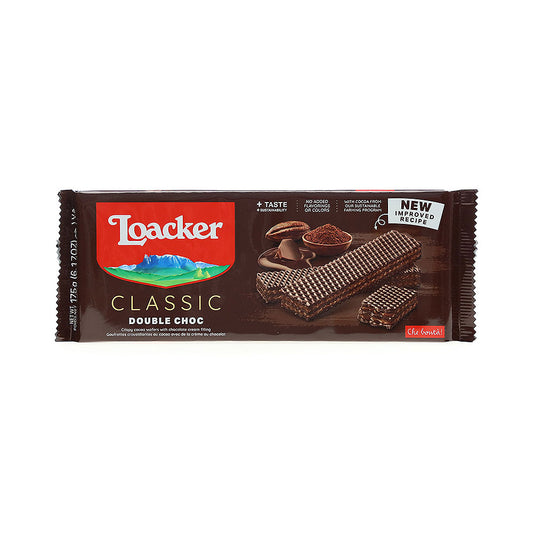 Loacker Classic Double Choc Wafers 6.17 oz