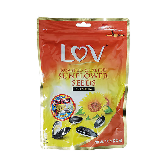 Lov Roasted &amp; Salted Sunflower Seeds 7.05 oz