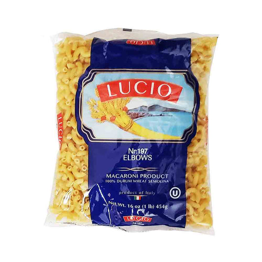 Lucio Elbows Pasta 16 oz