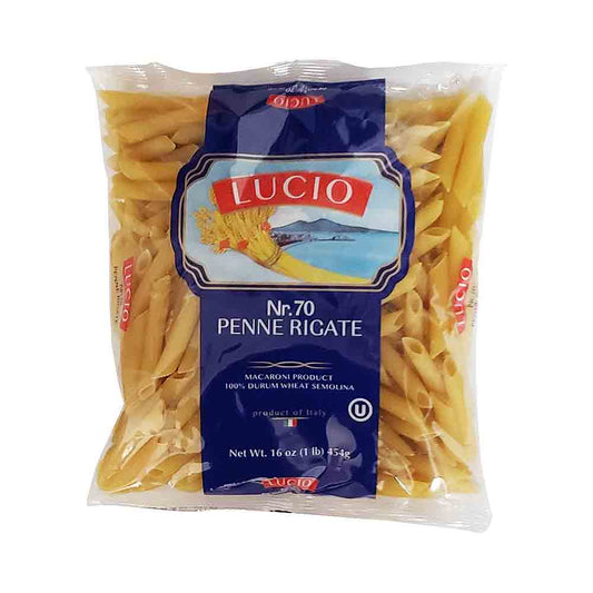 Lucio Penne Rigate Pasta 16 oz