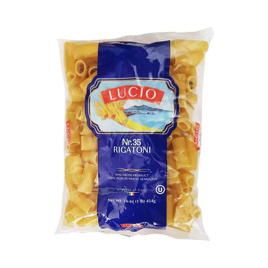 Lucio Rigatoni Pasta 16 oz