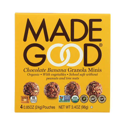 Made Good Organic Chocolate Banana Granola Minis 3.4 oz