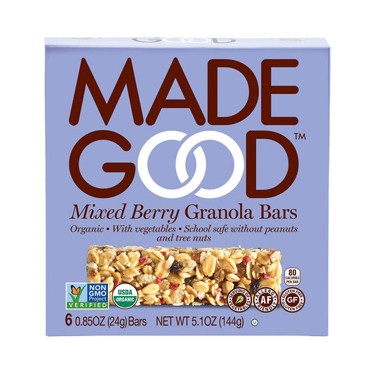 Made Good Organic Mixed Berry Granola Bars 5.1 oz