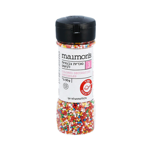 Maimon's Colored Decorating Sprinkles 90gr