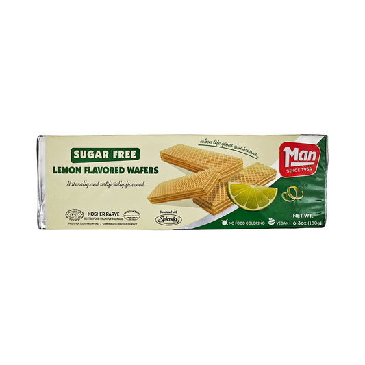 Man Lemon Flavored Wafers 6.3 oz