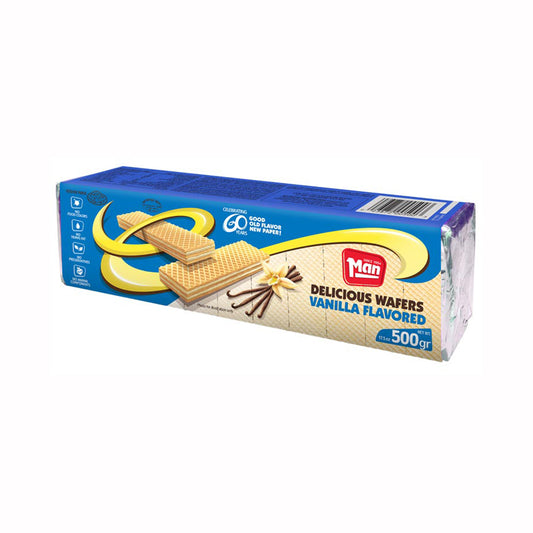 Man Vanilla Flavored Wafers 17.63 oz