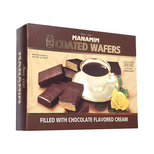 Manamim Chocolate Coated Wafers 14.1 oz