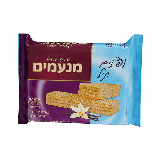 Manamim Vanilla Flavored Wafers 7.05 oz