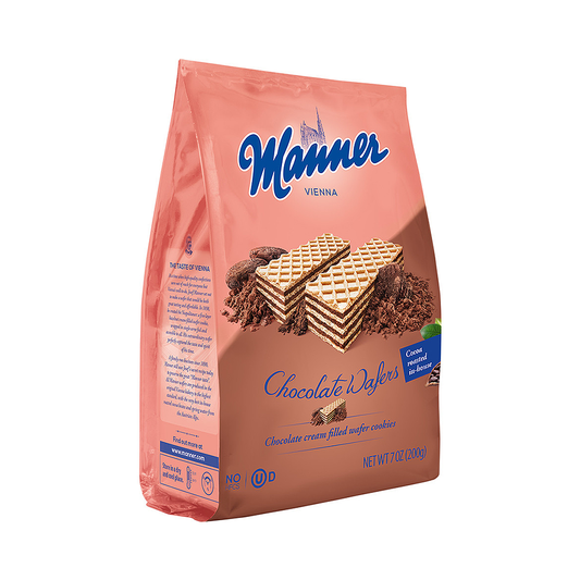 Maner Chocolate  Wafers 7 oz