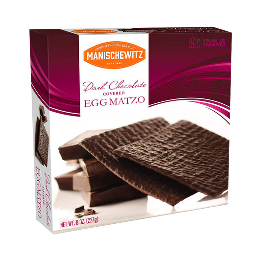 Manischewitz Dark Chocolate Coated Mazo 8 oz