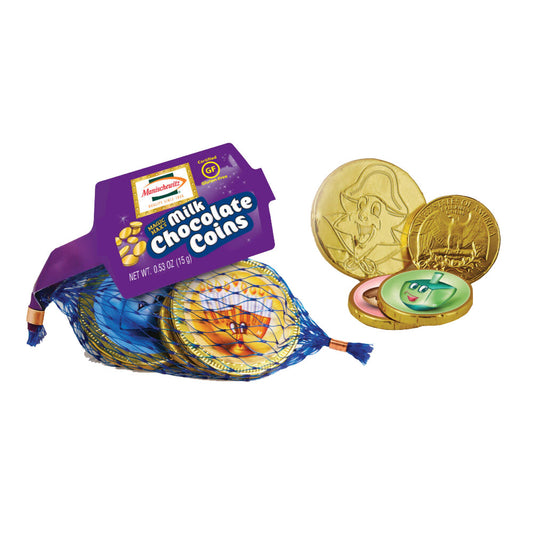 Manischewitz Magic Max's Milk Chocolate Coins 24x 0.53 oz