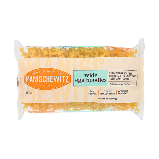 Manischewitz Wide Egg Noodles 12 oz