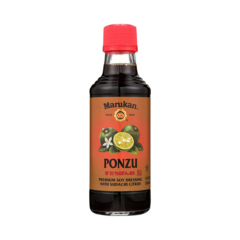 Marukan Ponzu Premium Soy Dressing with Sudachi Citrus 12 oz