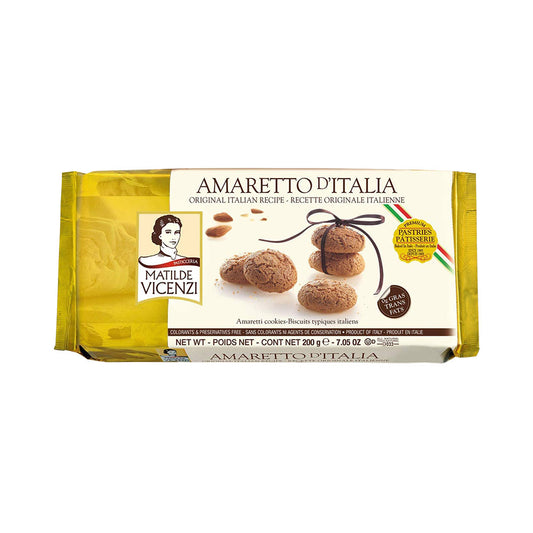 Matilde Vicenzi Amaretto di'Italia Cookies with Sicilian Almonds 7.05 oz