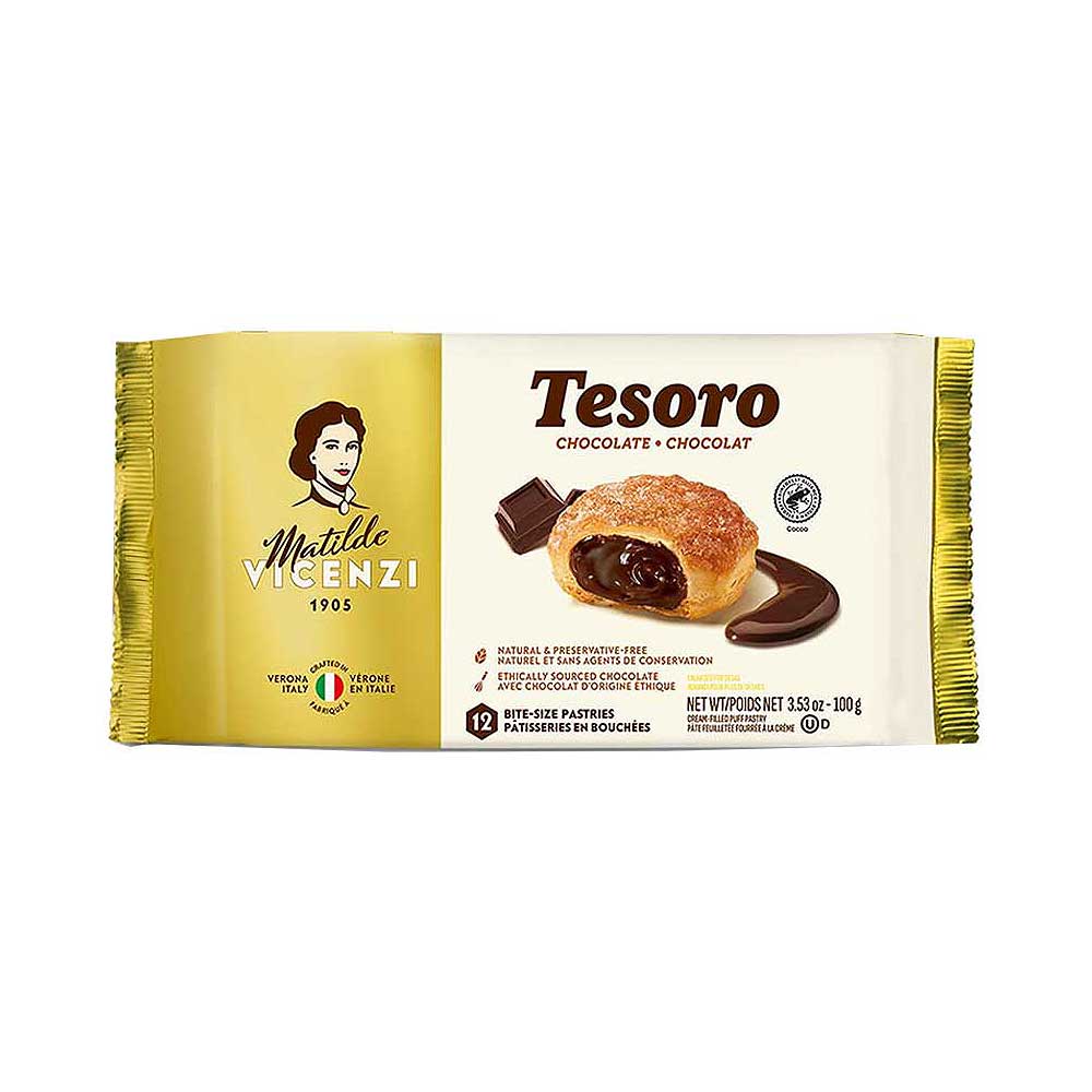 Matilde Vincenzi Tesoro Chocolate Puff Pastry 3.5oz