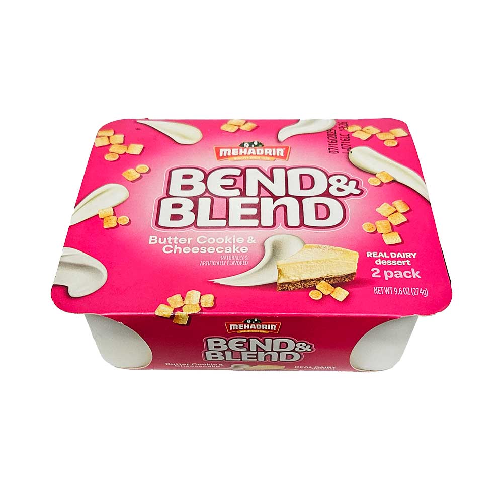Mehadrin Bend & Blend Cookies & Cheesecake 2pk
