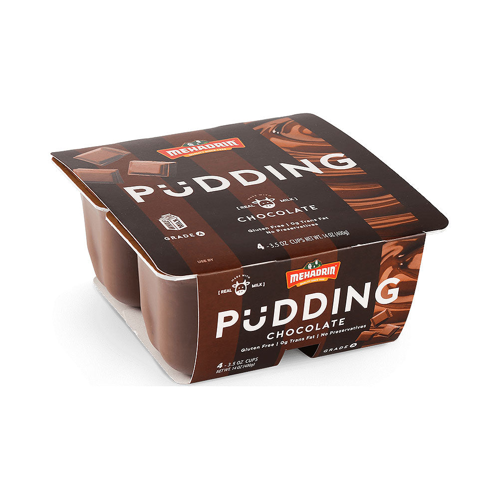 Mehadrin Pudding Chocolate 4pk