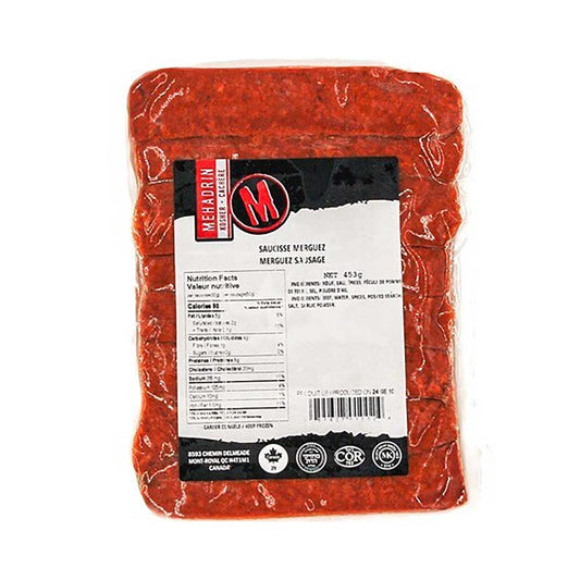 Mehadrin Raw Merguez Sausage 16oz