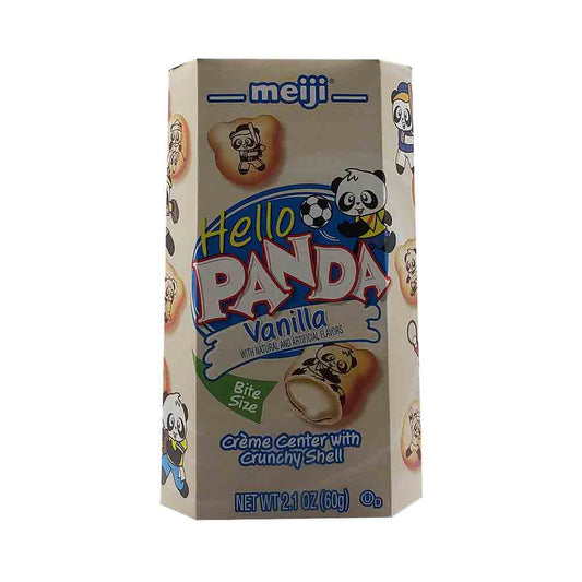 Meiji Hello Panda Vanilla Cream Filled Cookies 2.1 oz