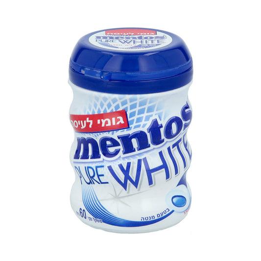 Mentos Pure White Sugar Free Gum 60 gr
