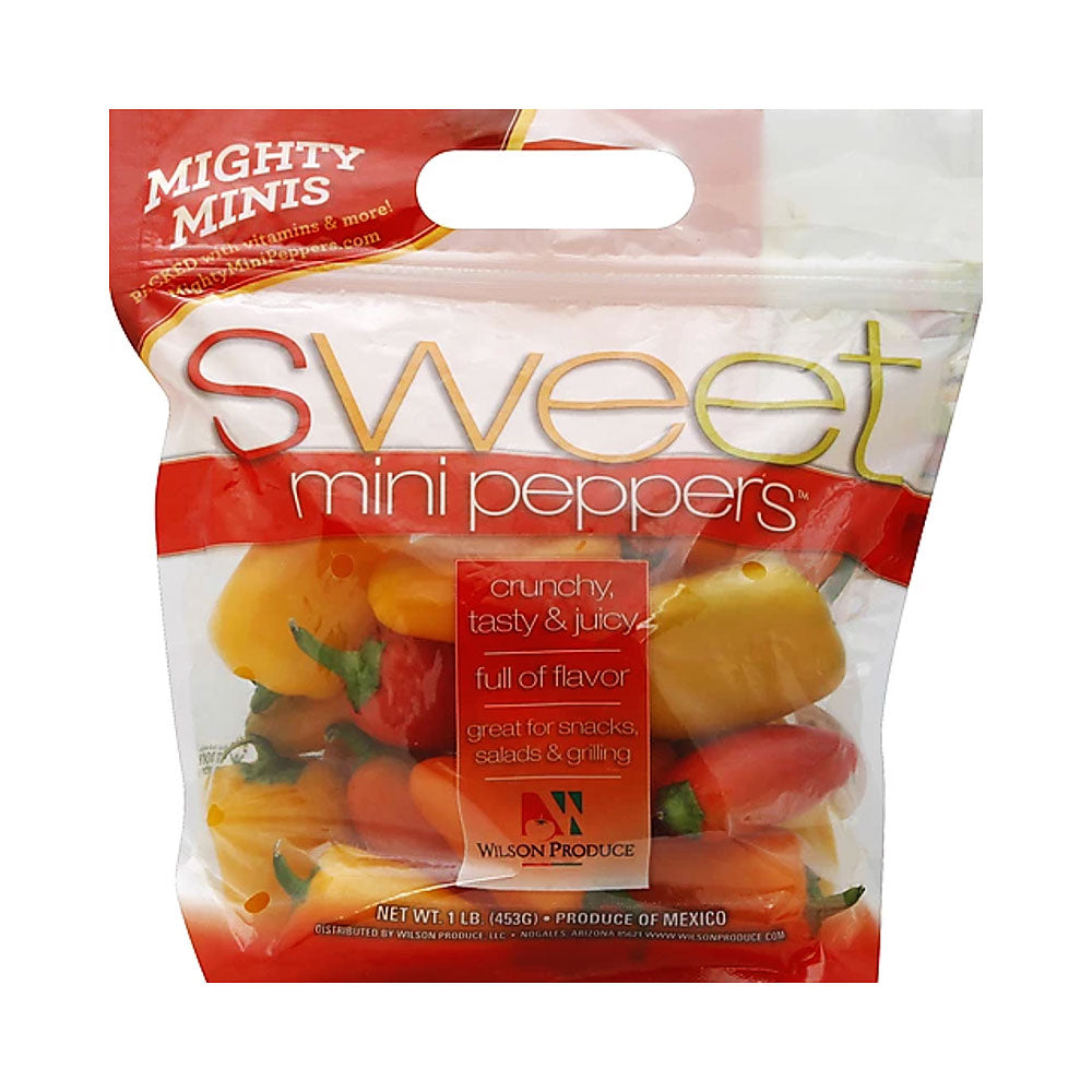 Mighty Minis Sweet Mini Peppers 1 lb