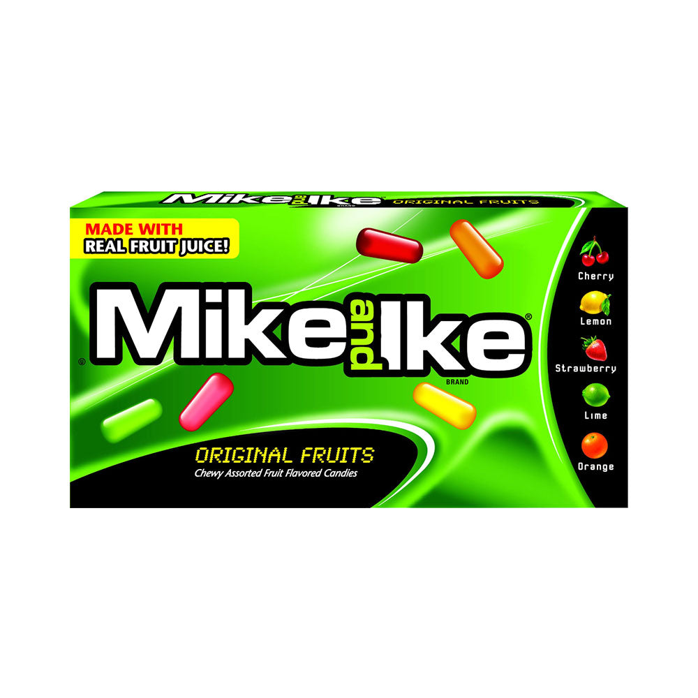 Mike and Ike Original Fruit Assorted Flavored Candy 5 oz