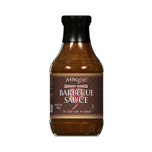 Mikee Hickory Smoked BBQ Sauce 17oz
