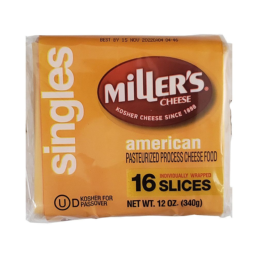 Miller's American Pasteurized Process Cheese 12 oz