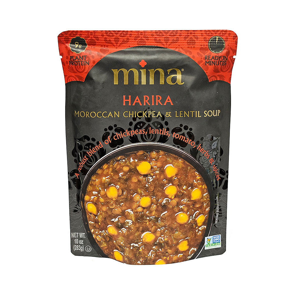Mina Harira Moroccan Chickpea & Lentil Soup 10 oz