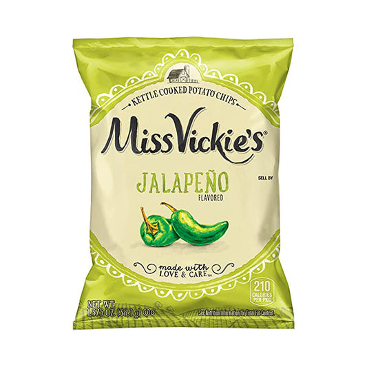 Miss Vickie's Jalapeno chips 1.375 oz