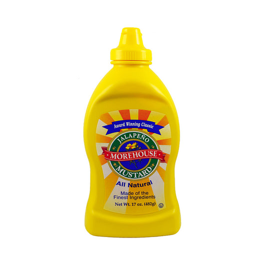 Morehouse Jalapeno Mustard 17 oz