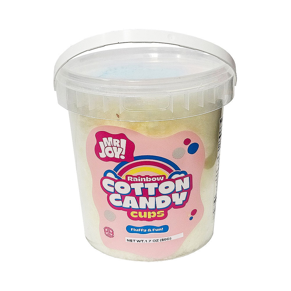 Mr. Joy Cotton Candy Bucket Rainbow 1.7oz