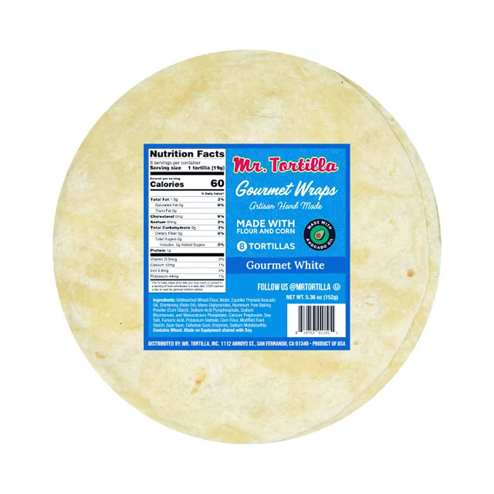 Mr. Tortilla Gourmet White Tortilla 12.7 oz