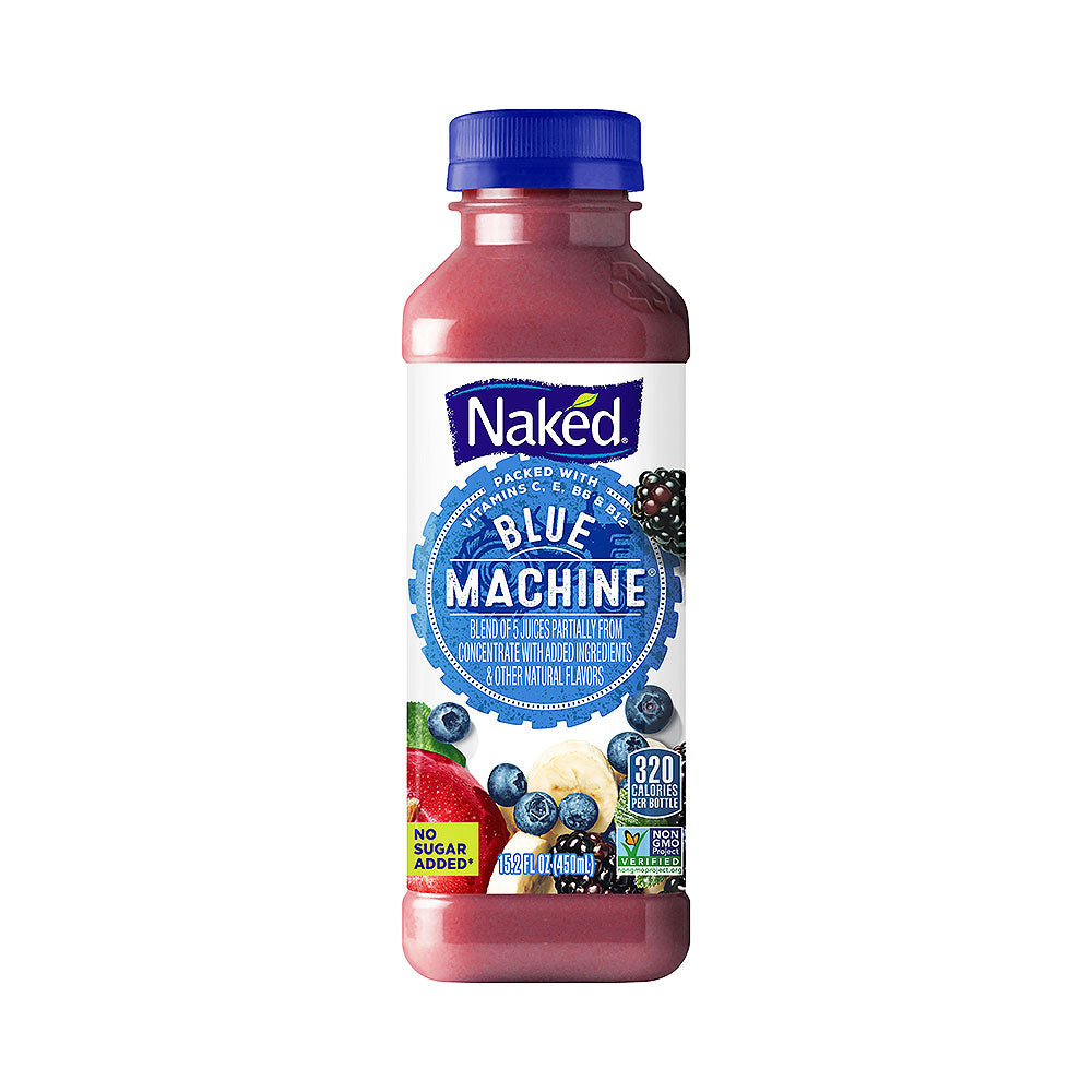 Naked Blue Machine Juice 15.2 oz