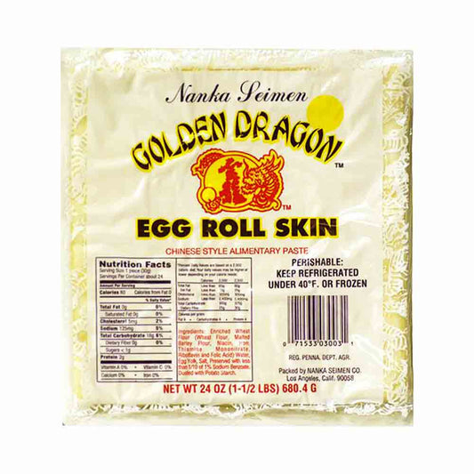 Nanka  Seimen Egg Roll Skin 24 oz