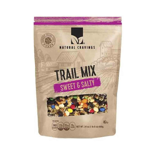 Natural Cravings Trail Mix Sweet &amp; Salty 24 oz