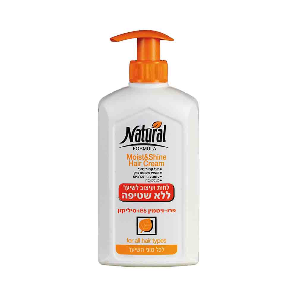Natural Formula Moist &amp; Shine Silicone Hair Cream 400 ml
