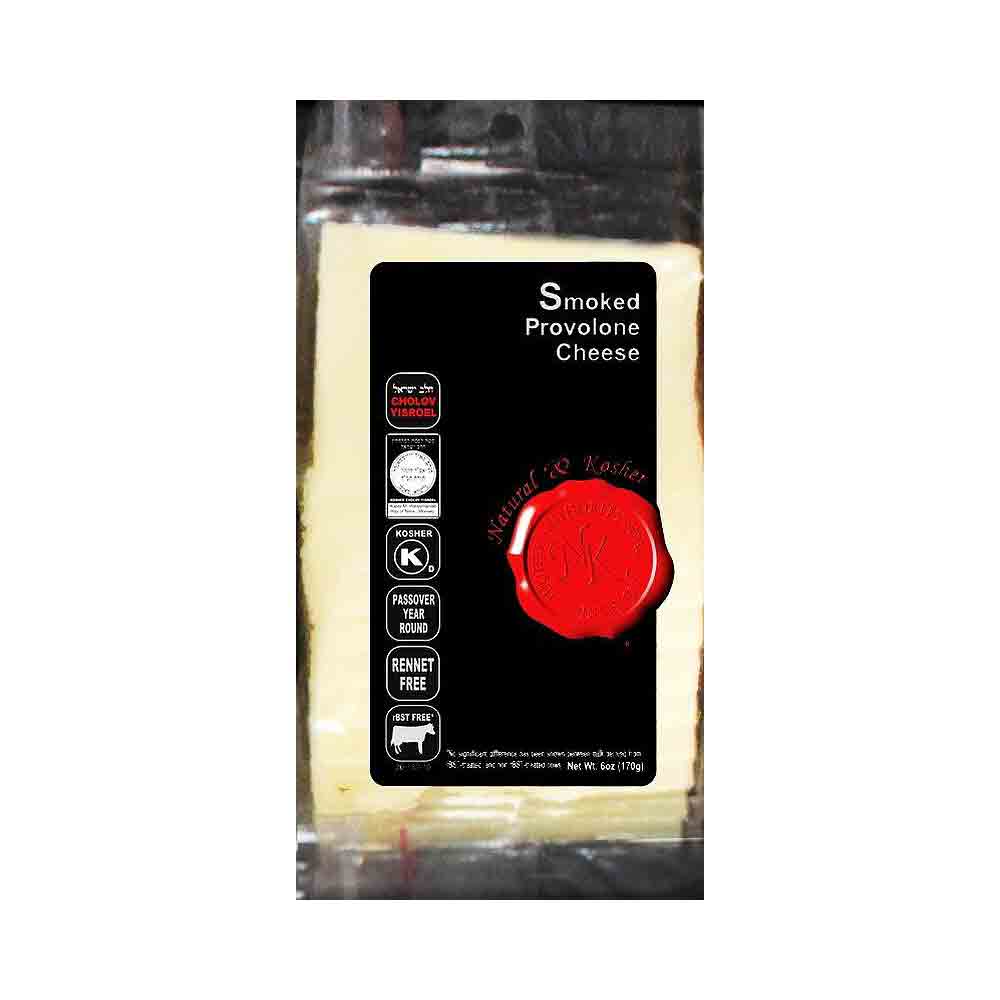 Natural &amp; Kosher Smoked Provolone Cheese 6 oz