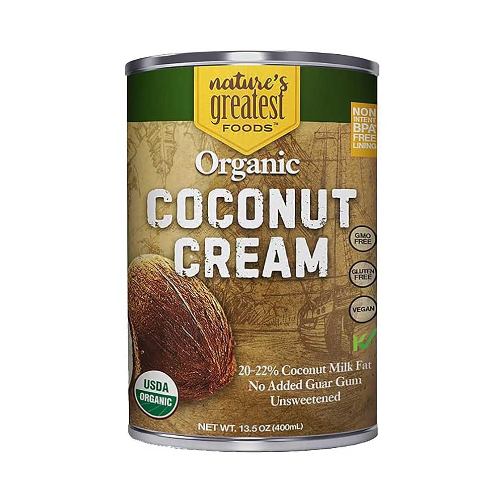 Nature's Gratest Foods Organic Coconut Cream 13.5oz