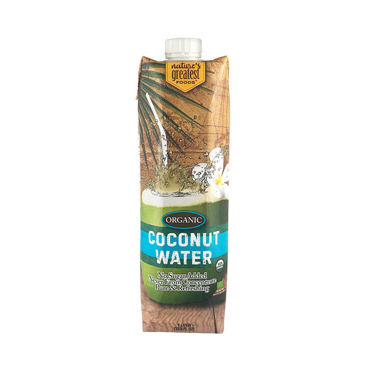 Nature's Greatest Foods Organic Coconut Water 1 Liter