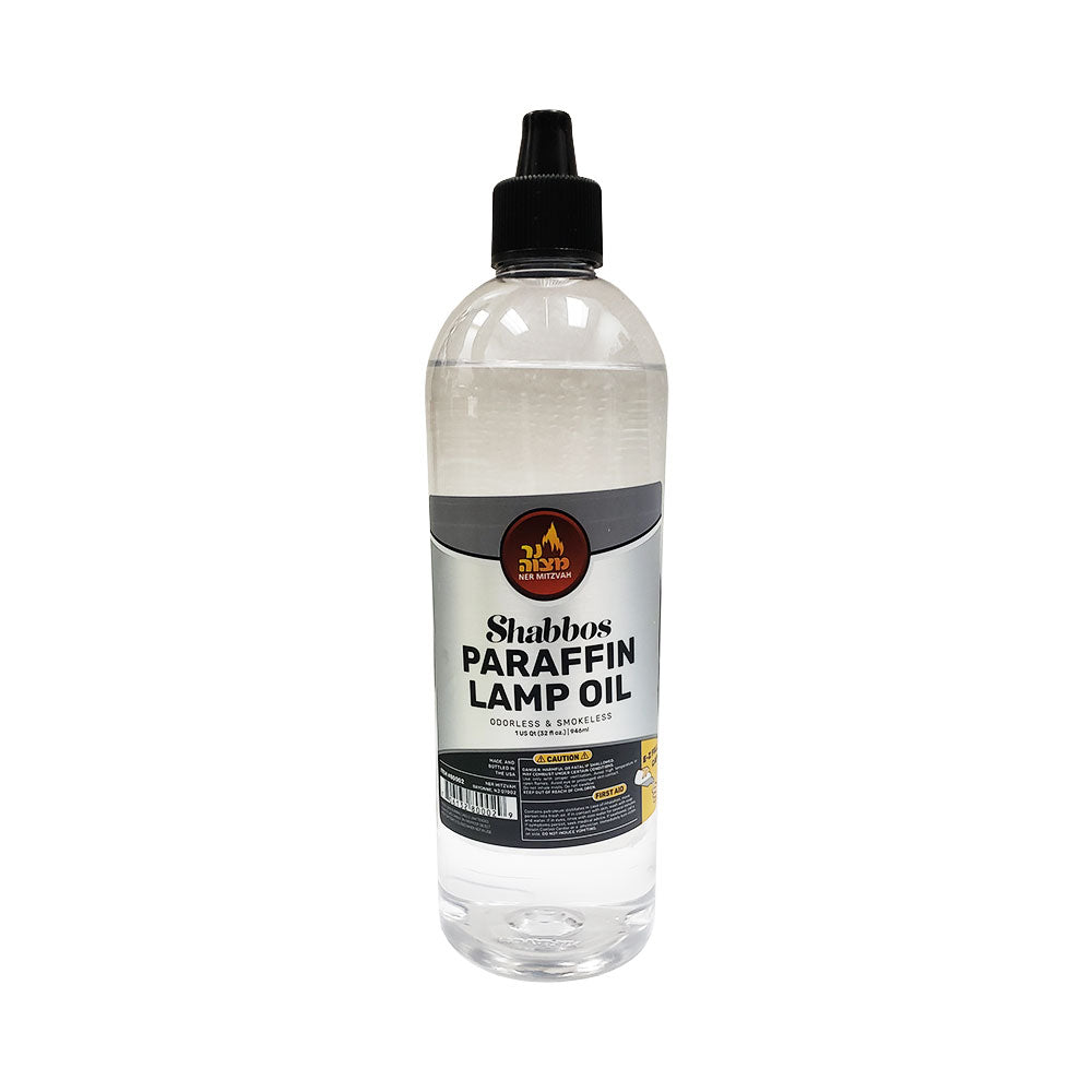 Ner Mitzvah Shabbos Paraffin Lamp Oil 32 oz