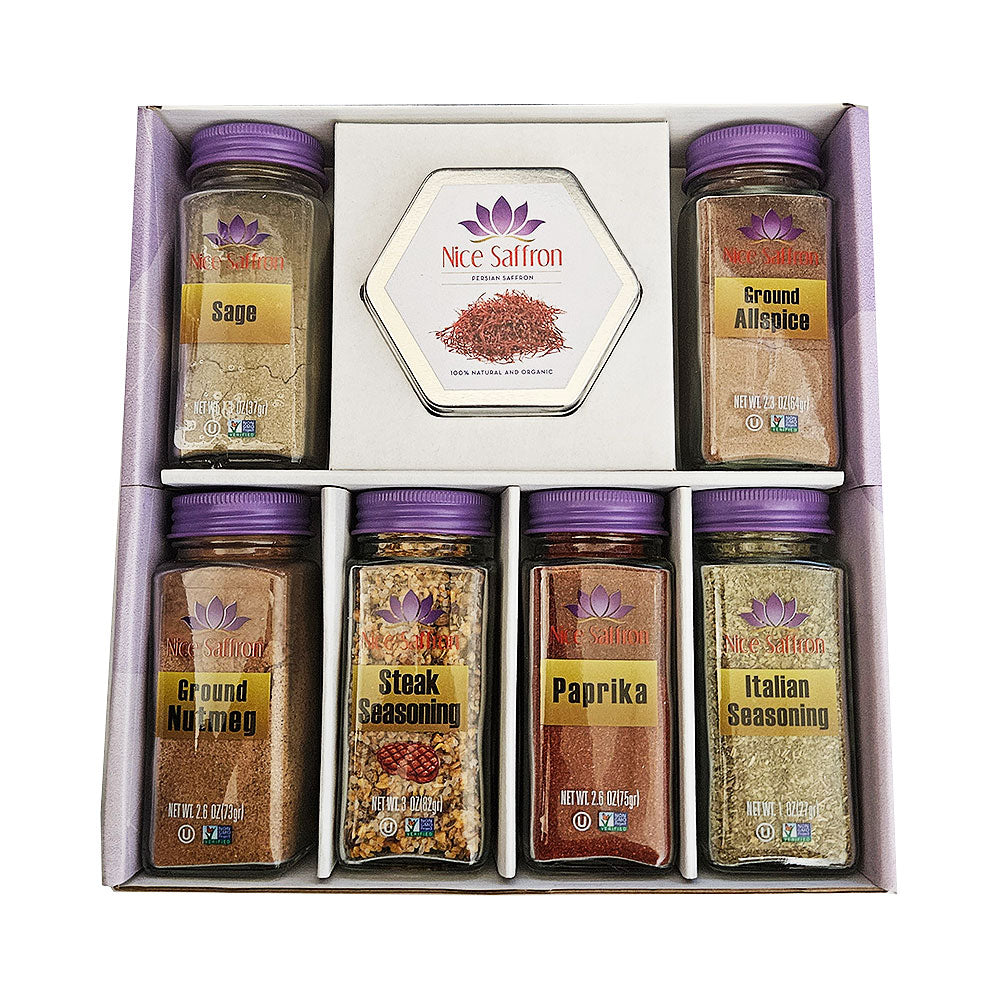Nice Saffron Israeli Spice Gift Box