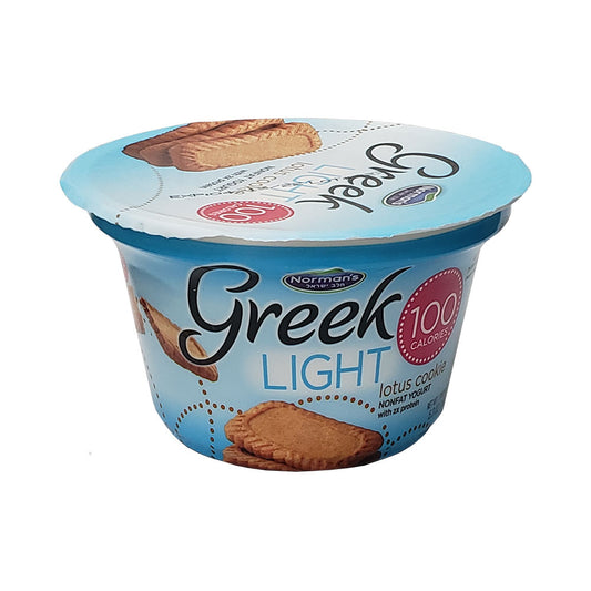 Norman's Greek Light Lotus Cookie Yogurt 5.3 oz