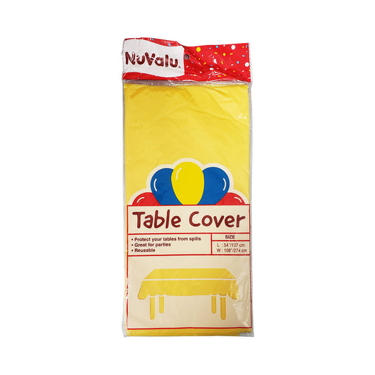 NuValu Table Cover Yellow 54"x108"